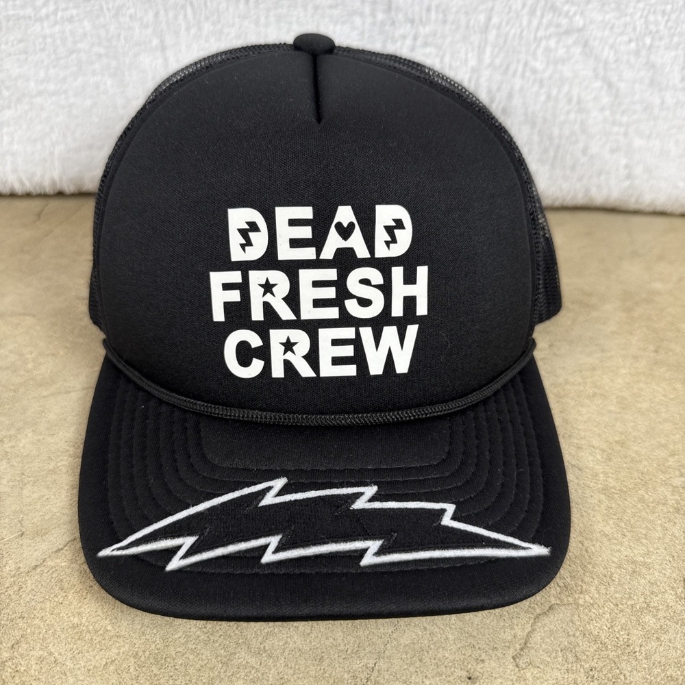Dead Fresh‎ Crew Black Trucker Hat Unisex